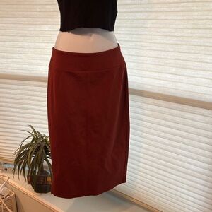 Nine West Deep Brown Pencil Skirt